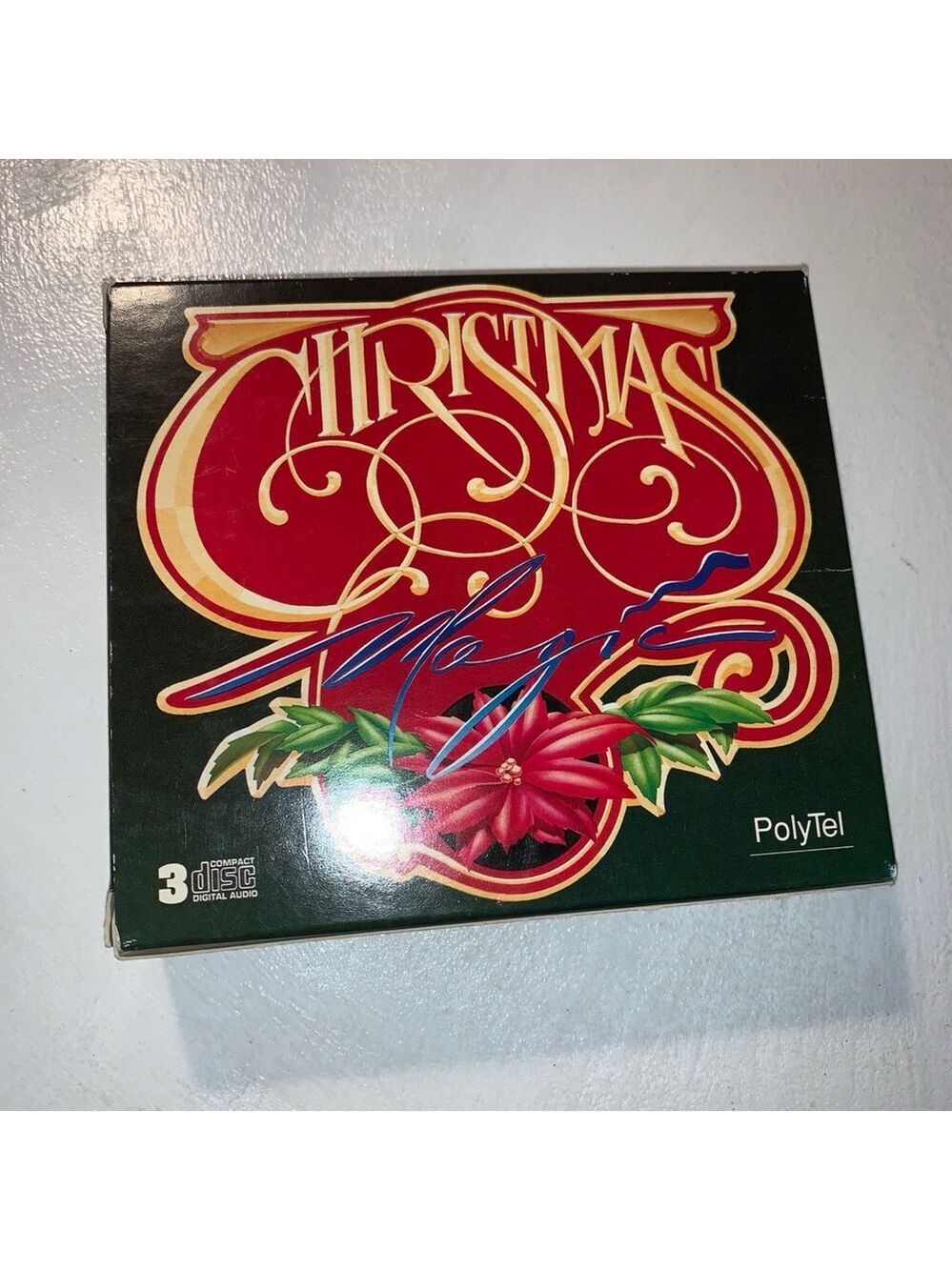 Unisex PolyTel Christmas Magic 3-Disc CD Set Green Red One Size
